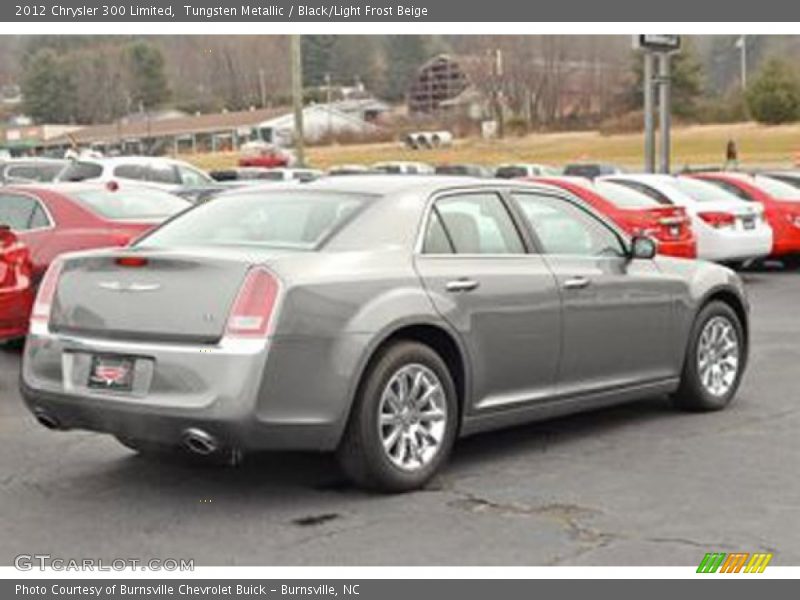 Tungsten Metallic / Black/Light Frost Beige 2012 Chrysler 300 Limited