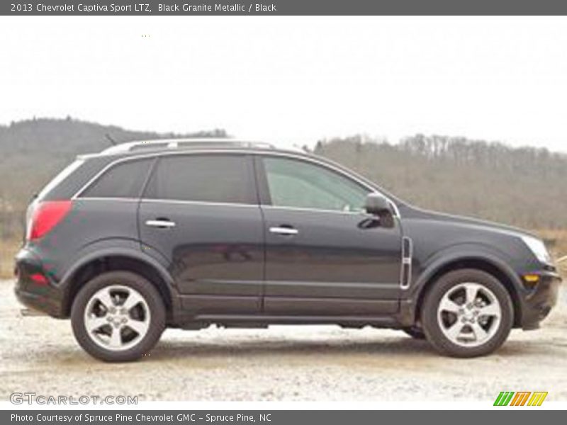 Black Granite Metallic / Black 2013 Chevrolet Captiva Sport LTZ