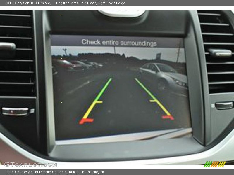 Tungsten Metallic / Black/Light Frost Beige 2012 Chrysler 300 Limited