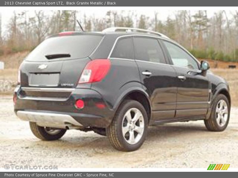 Black Granite Metallic / Black 2013 Chevrolet Captiva Sport LTZ