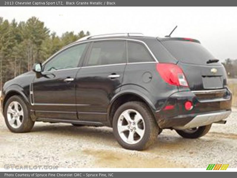 Black Granite Metallic / Black 2013 Chevrolet Captiva Sport LTZ