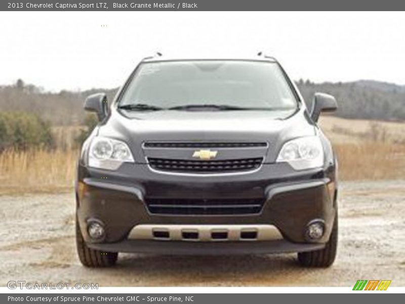 Black Granite Metallic / Black 2013 Chevrolet Captiva Sport LTZ