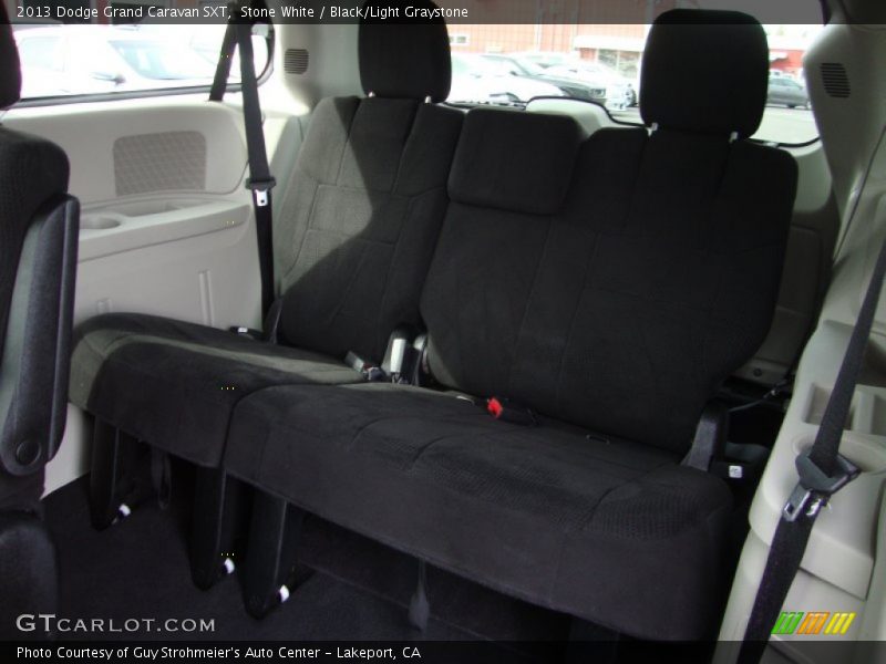 Stone White / Black/Light Graystone 2013 Dodge Grand Caravan SXT