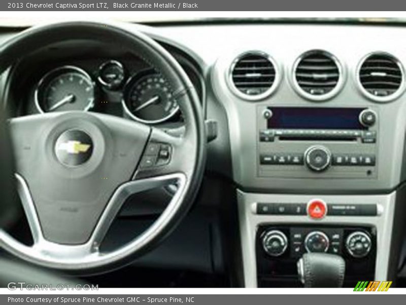 Black Granite Metallic / Black 2013 Chevrolet Captiva Sport LTZ