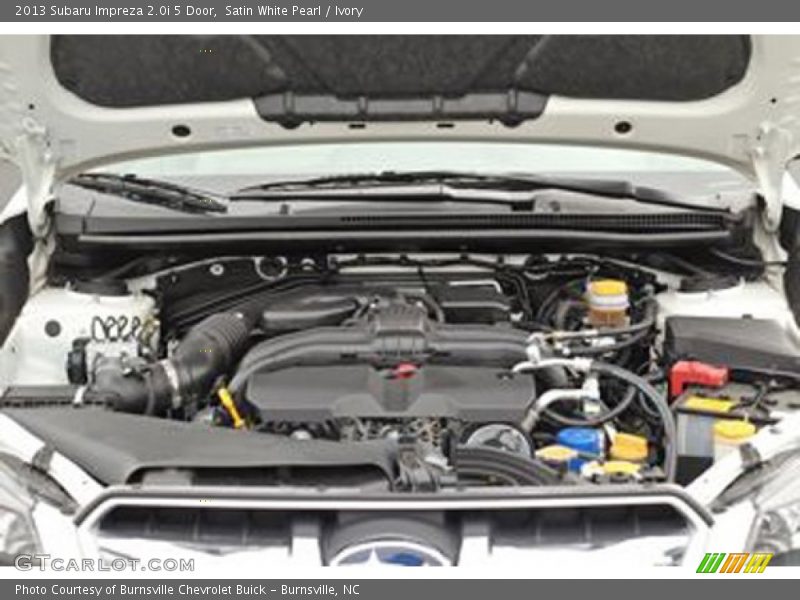 Satin White Pearl / Ivory 2013 Subaru Impreza 2.0i 5 Door