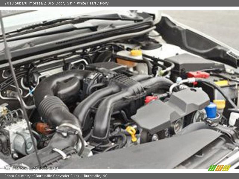Satin White Pearl / Ivory 2013 Subaru Impreza 2.0i 5 Door