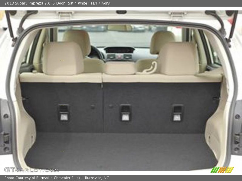 Satin White Pearl / Ivory 2013 Subaru Impreza 2.0i 5 Door