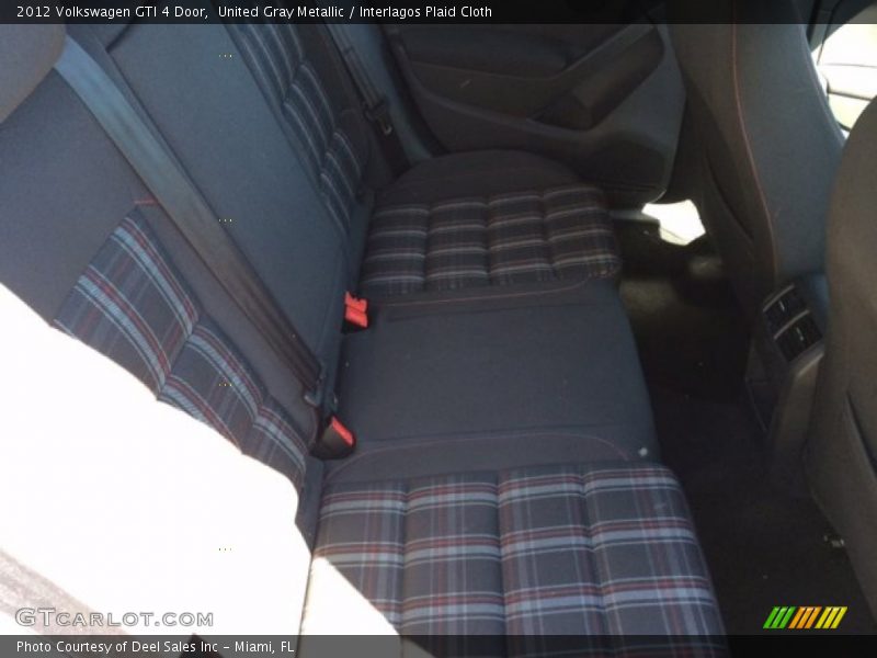 United Gray Metallic / Interlagos Plaid Cloth 2012 Volkswagen GTI 4 Door