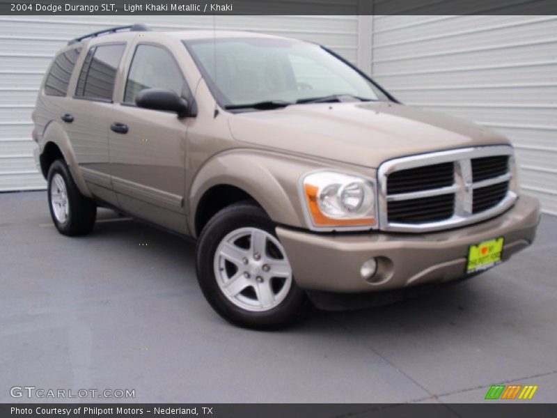Light Khaki Metallic / Khaki 2004 Dodge Durango SLT