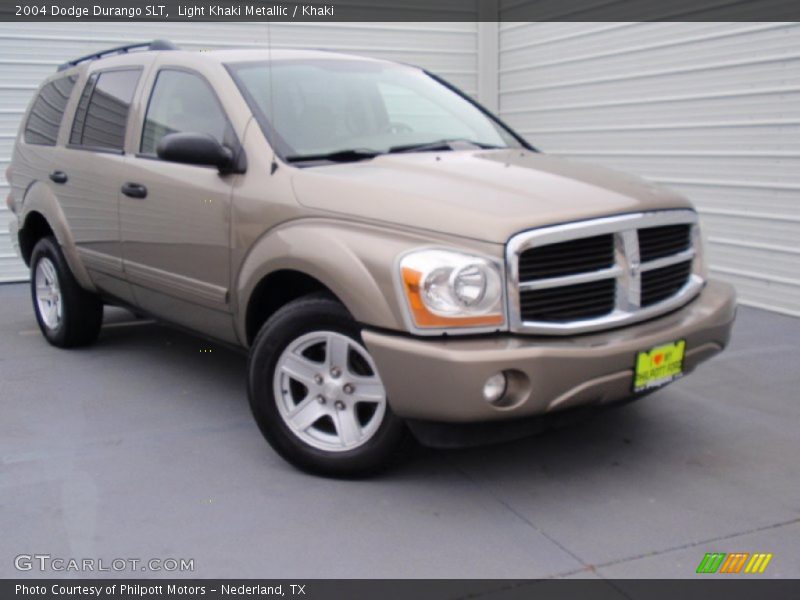 Light Khaki Metallic / Khaki 2004 Dodge Durango SLT