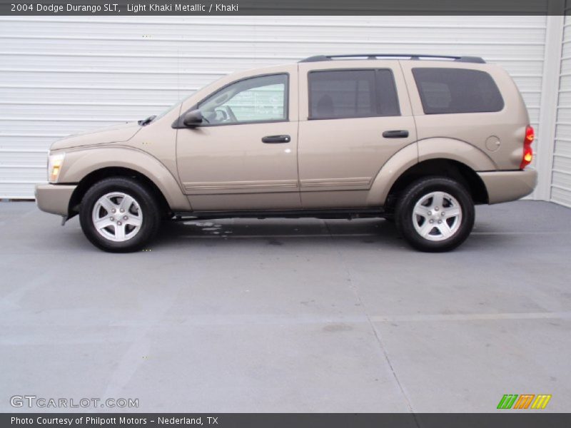 Light Khaki Metallic / Khaki 2004 Dodge Durango SLT