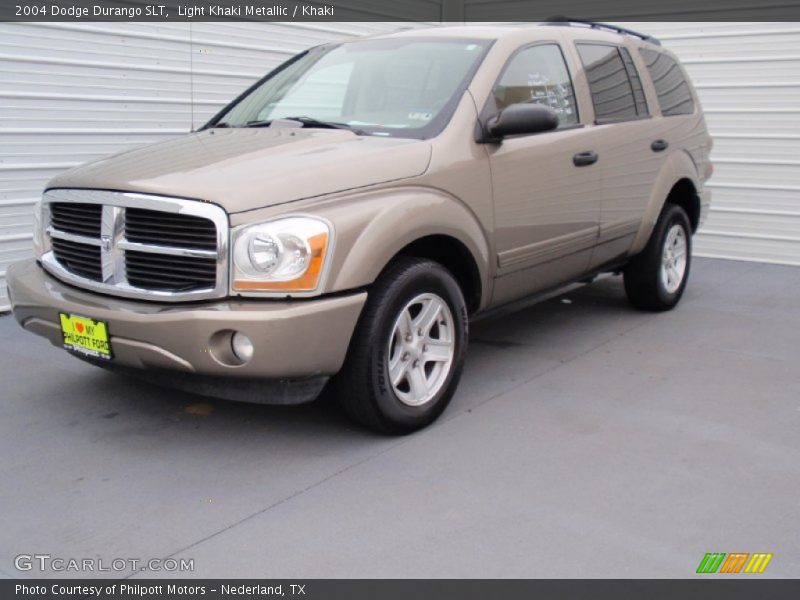 Light Khaki Metallic / Khaki 2004 Dodge Durango SLT