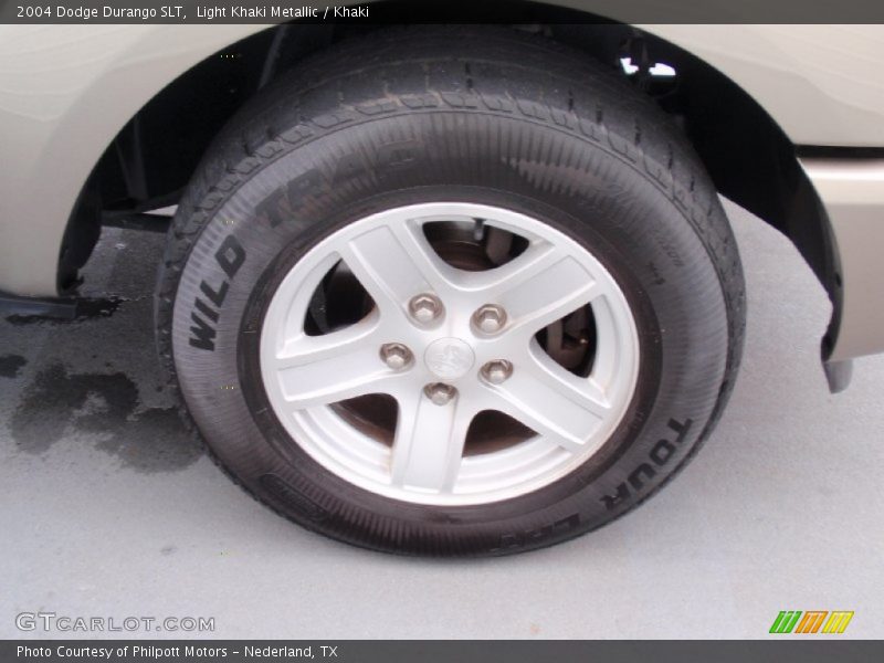 Light Khaki Metallic / Khaki 2004 Dodge Durango SLT