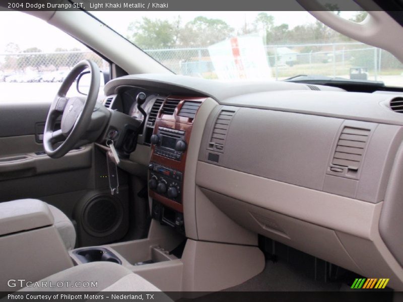 Light Khaki Metallic / Khaki 2004 Dodge Durango SLT
