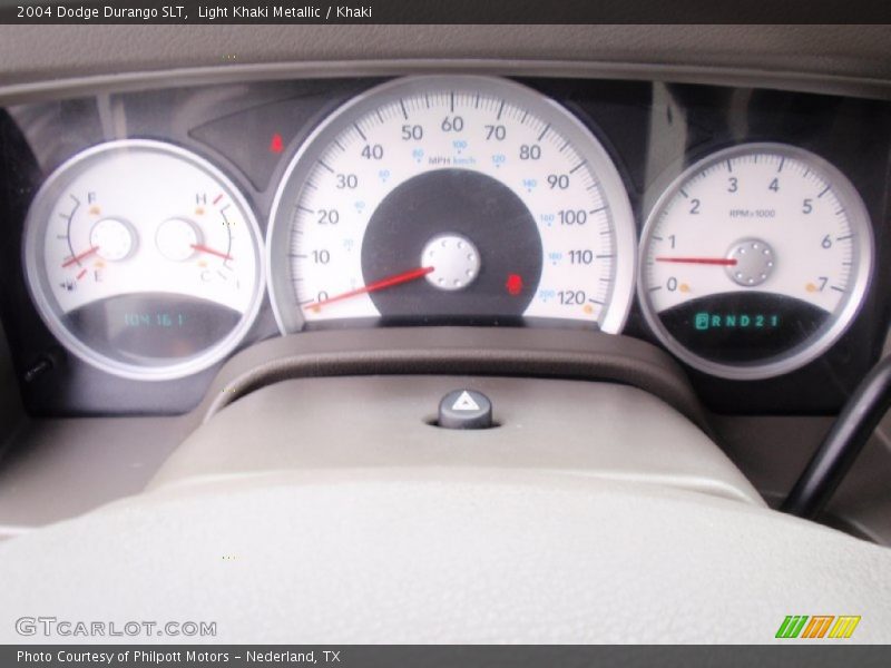 Light Khaki Metallic / Khaki 2004 Dodge Durango SLT