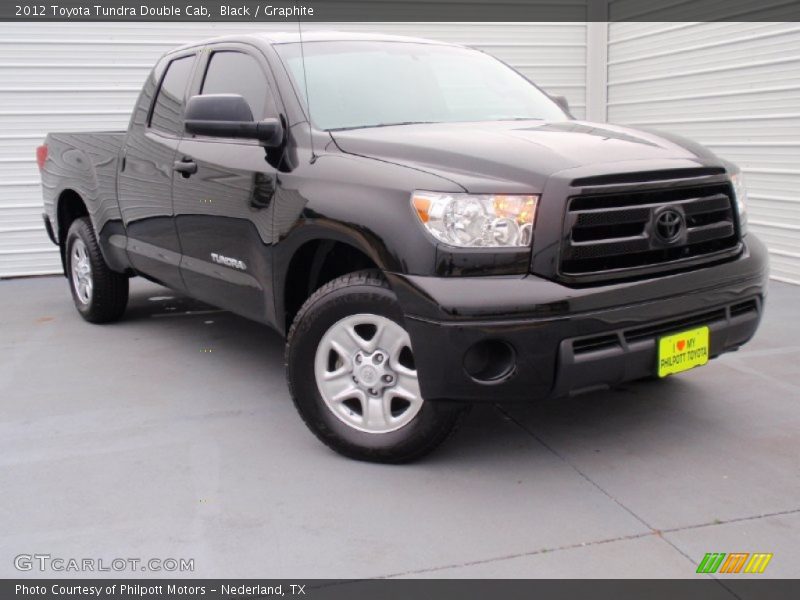 Black / Graphite 2012 Toyota Tundra Double Cab