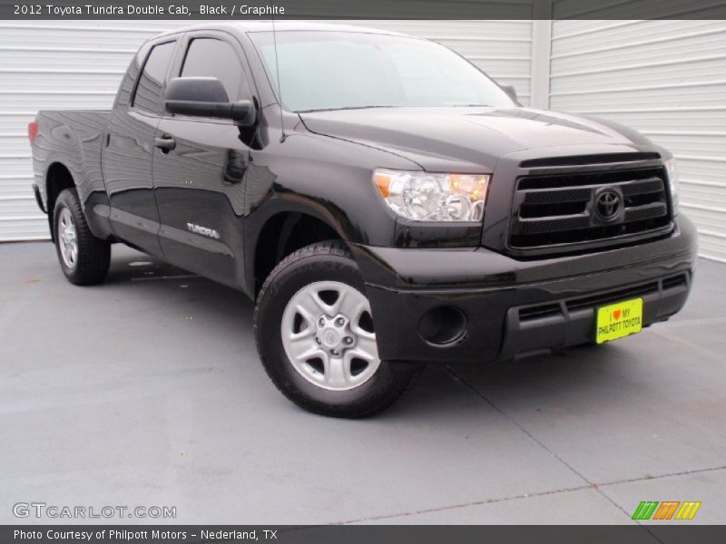 Black / Graphite 2012 Toyota Tundra Double Cab