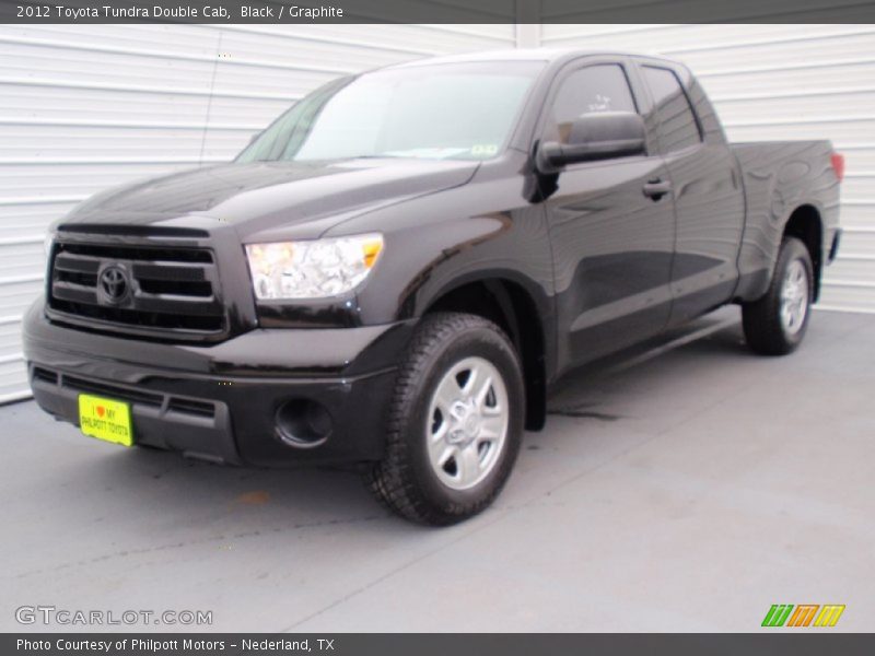 Black / Graphite 2012 Toyota Tundra Double Cab