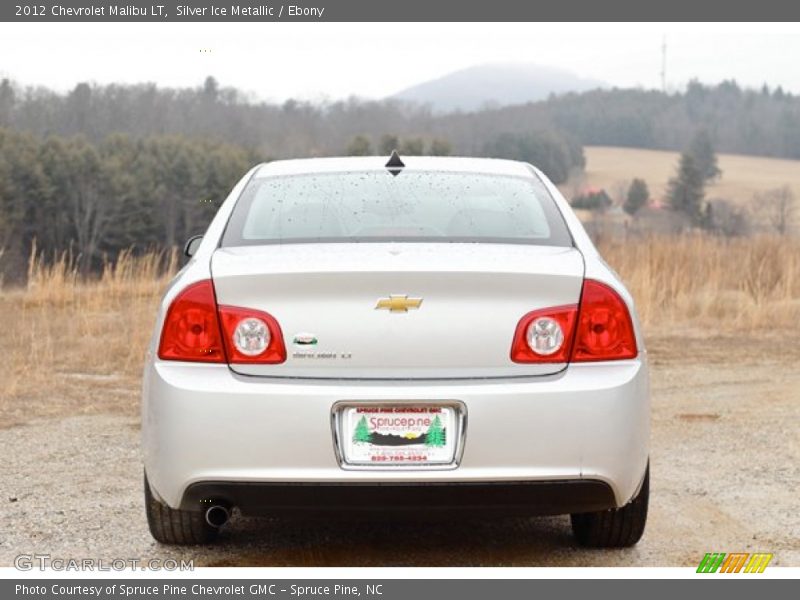 Silver Ice Metallic / Ebony 2012 Chevrolet Malibu LT