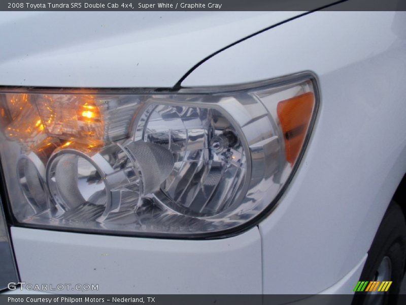 Super White / Graphite Gray 2008 Toyota Tundra SR5 Double Cab 4x4