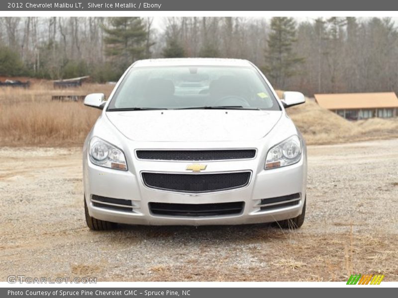 Silver Ice Metallic / Ebony 2012 Chevrolet Malibu LT