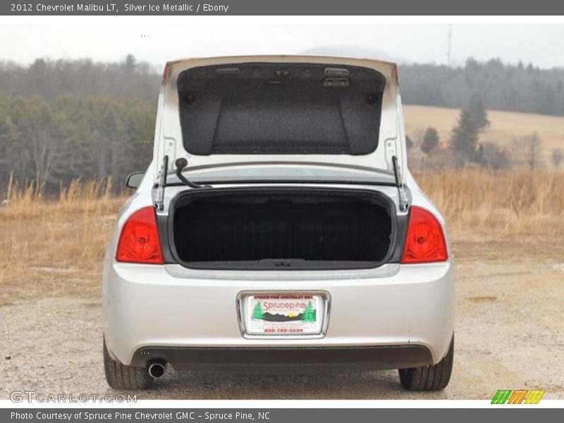 Silver Ice Metallic / Ebony 2012 Chevrolet Malibu LT