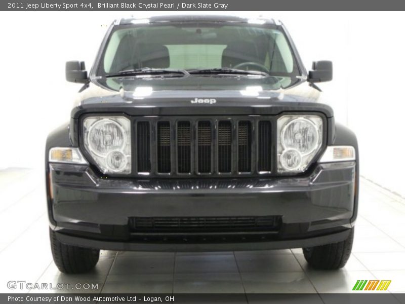 Brilliant Black Crystal Pearl / Dark Slate Gray 2011 Jeep Liberty Sport 4x4