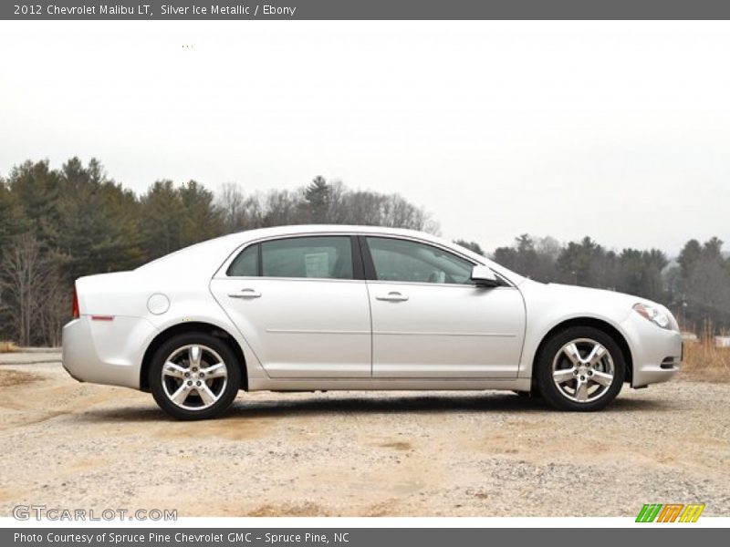 Silver Ice Metallic / Ebony 2012 Chevrolet Malibu LT