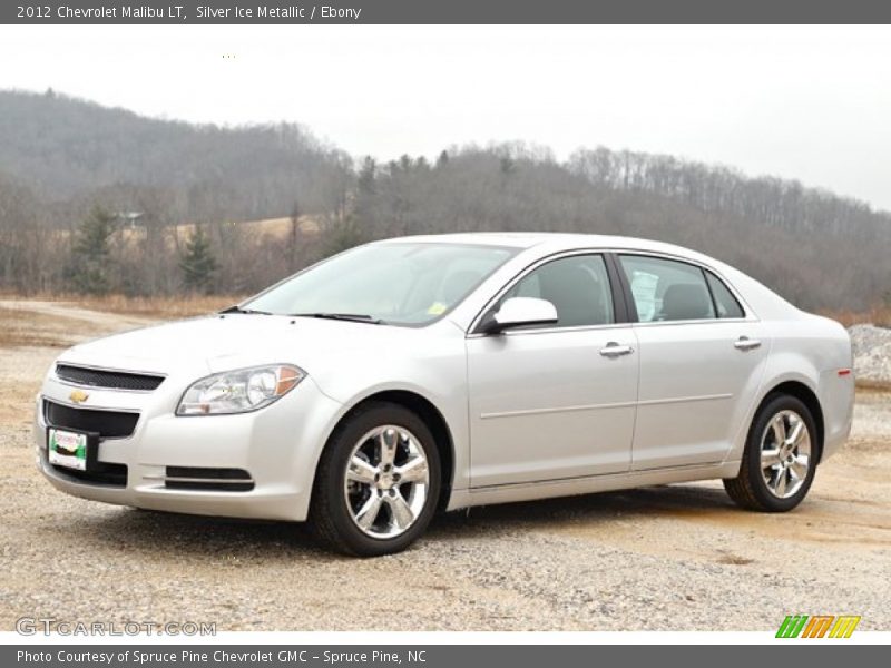 Silver Ice Metallic / Ebony 2012 Chevrolet Malibu LT