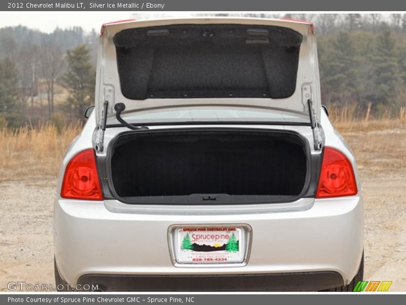Silver Ice Metallic / Ebony 2012 Chevrolet Malibu LT