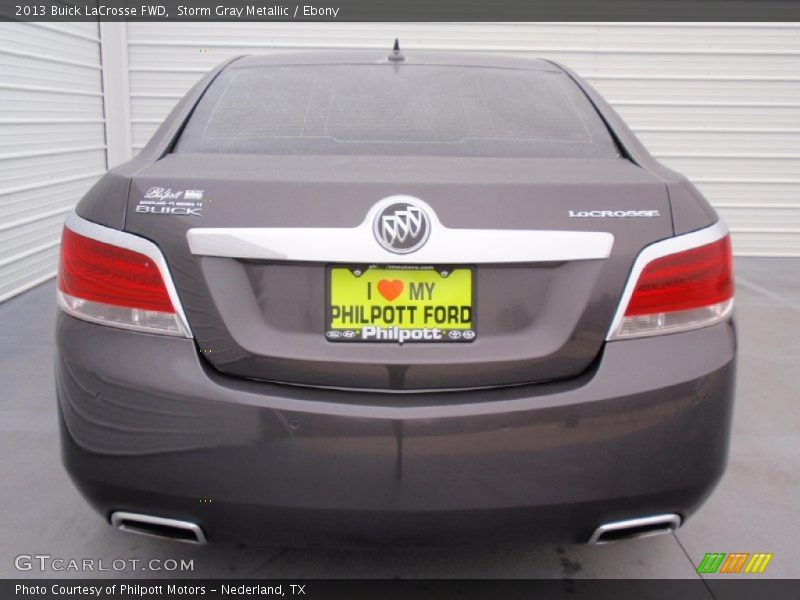 Storm Gray Metallic / Ebony 2013 Buick LaCrosse FWD