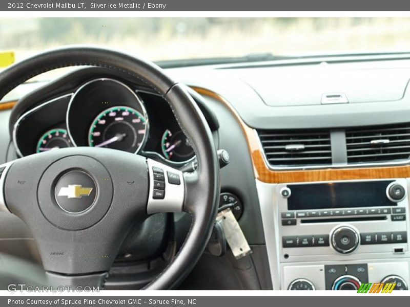 Silver Ice Metallic / Ebony 2012 Chevrolet Malibu LT