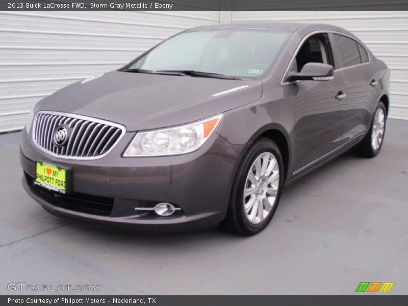 Storm Gray Metallic / Ebony 2013 Buick LaCrosse FWD