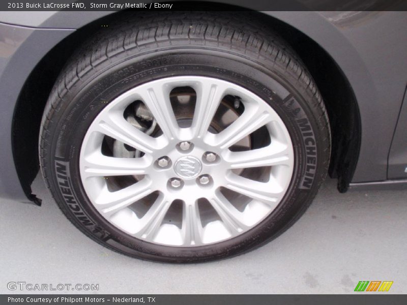 Storm Gray Metallic / Ebony 2013 Buick LaCrosse FWD