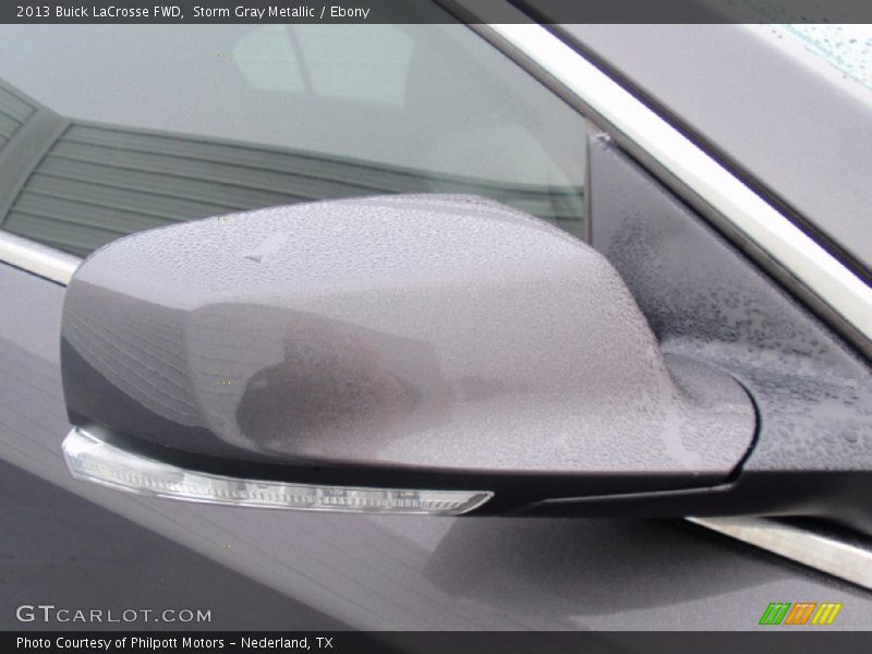 Storm Gray Metallic / Ebony 2013 Buick LaCrosse FWD