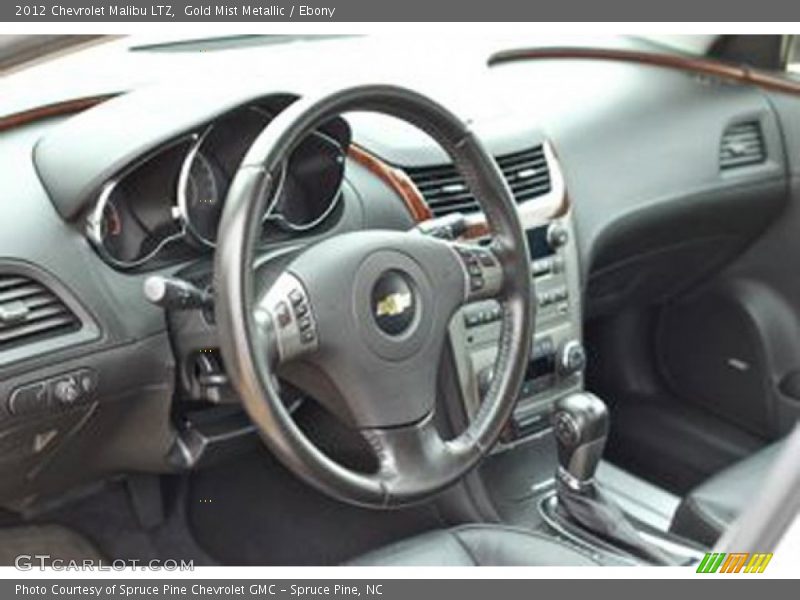 Gold Mist Metallic / Ebony 2012 Chevrolet Malibu LTZ