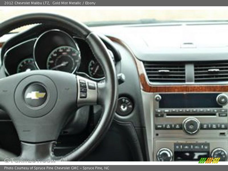 Gold Mist Metallic / Ebony 2012 Chevrolet Malibu LTZ