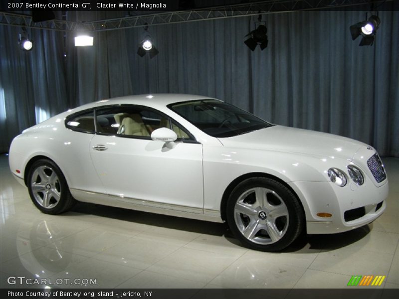 Glacier White / Magnolia 2007 Bentley Continental GT