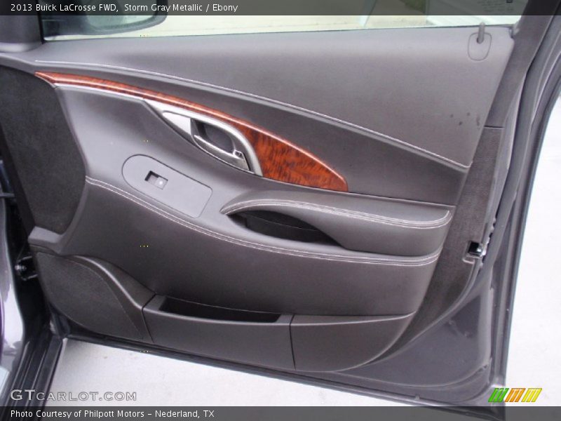 Storm Gray Metallic / Ebony 2013 Buick LaCrosse FWD