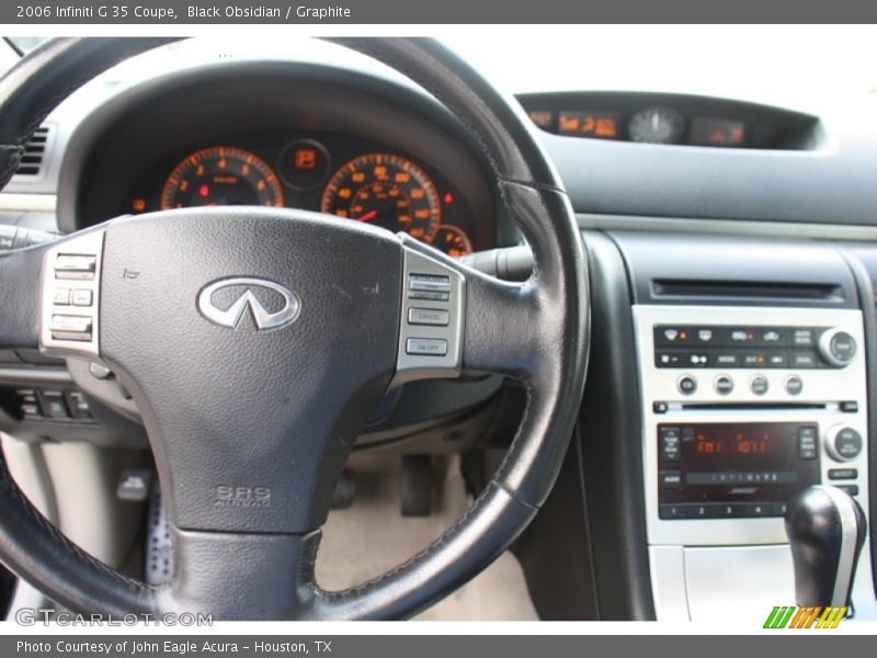 Black Obsidian / Graphite 2006 Infiniti G 35 Coupe