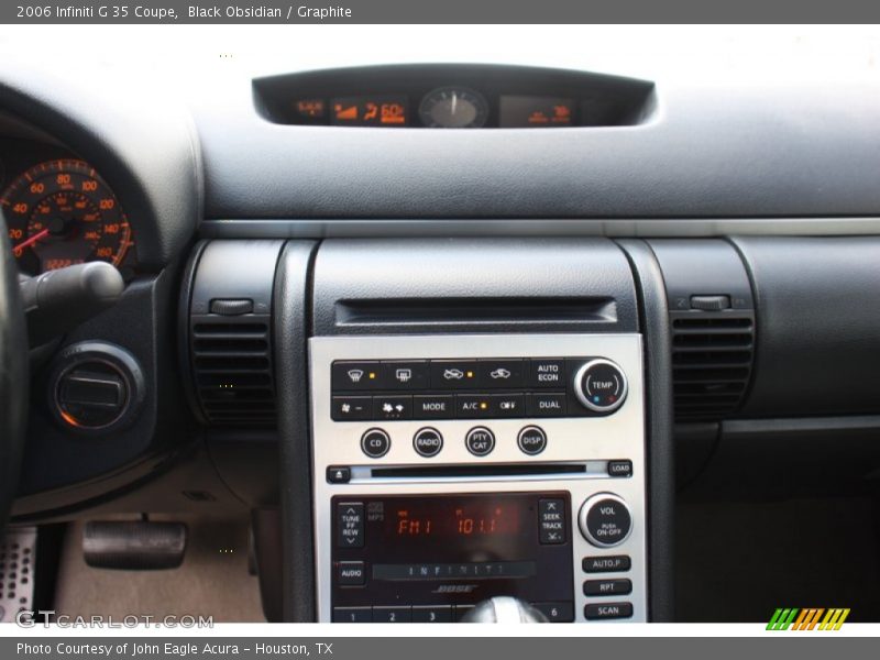 Black Obsidian / Graphite 2006 Infiniti G 35 Coupe