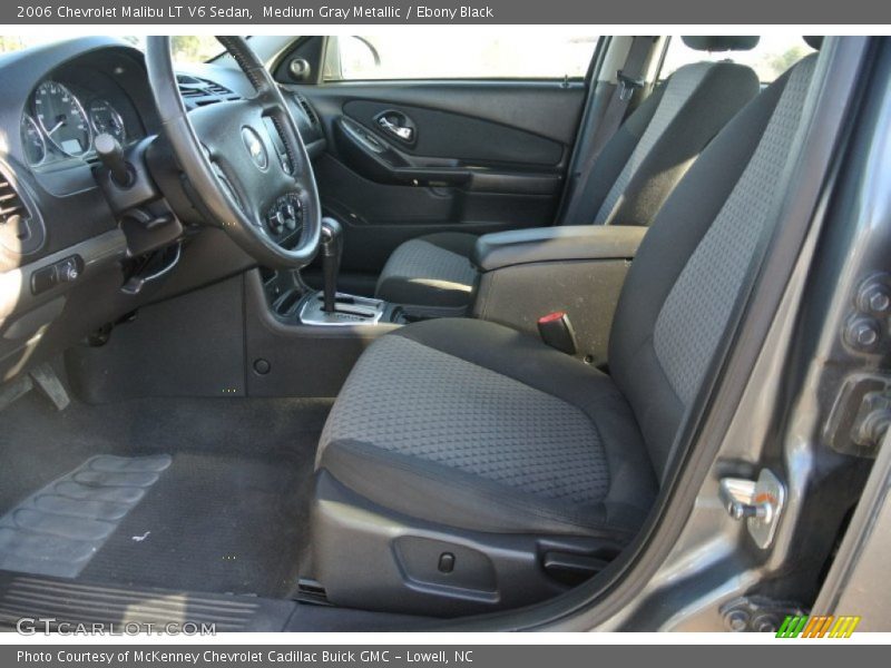 Medium Gray Metallic / Ebony Black 2006 Chevrolet Malibu LT V6 Sedan