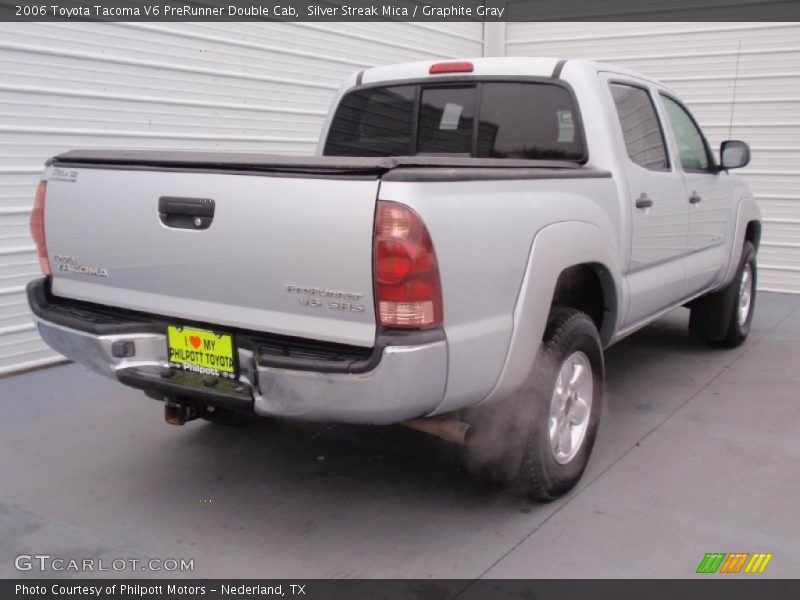 Silver Streak Mica / Graphite Gray 2006 Toyota Tacoma V6 PreRunner Double Cab