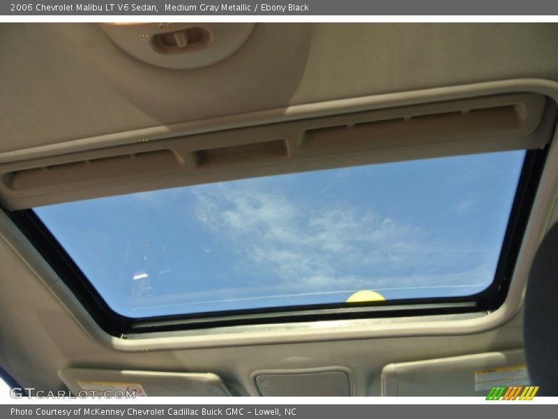 Medium Gray Metallic / Ebony Black 2006 Chevrolet Malibu LT V6 Sedan