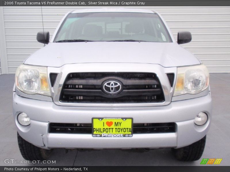 Silver Streak Mica / Graphite Gray 2006 Toyota Tacoma V6 PreRunner Double Cab