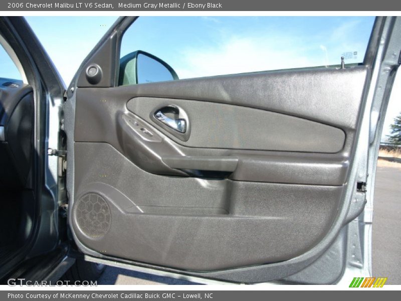 Medium Gray Metallic / Ebony Black 2006 Chevrolet Malibu LT V6 Sedan