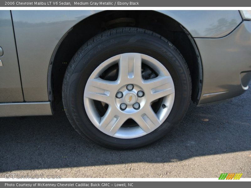 Medium Gray Metallic / Ebony Black 2006 Chevrolet Malibu LT V6 Sedan