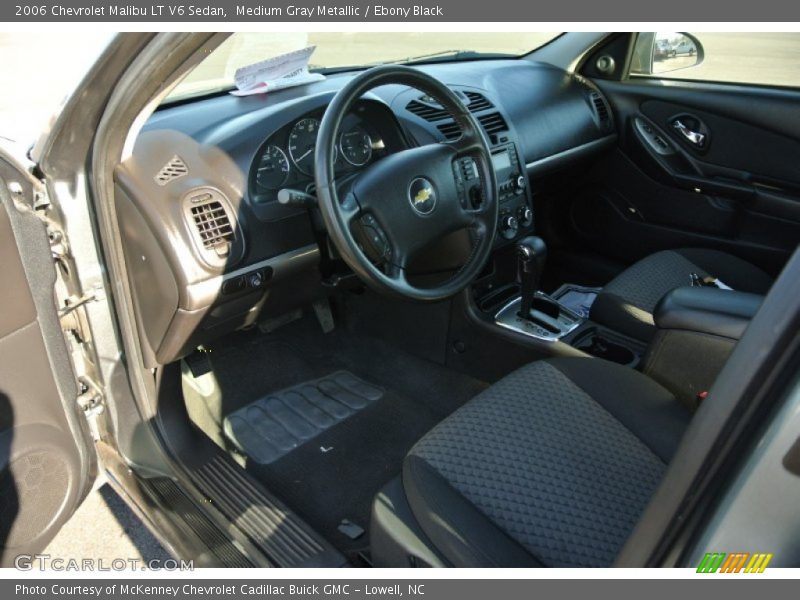 Medium Gray Metallic / Ebony Black 2006 Chevrolet Malibu LT V6 Sedan