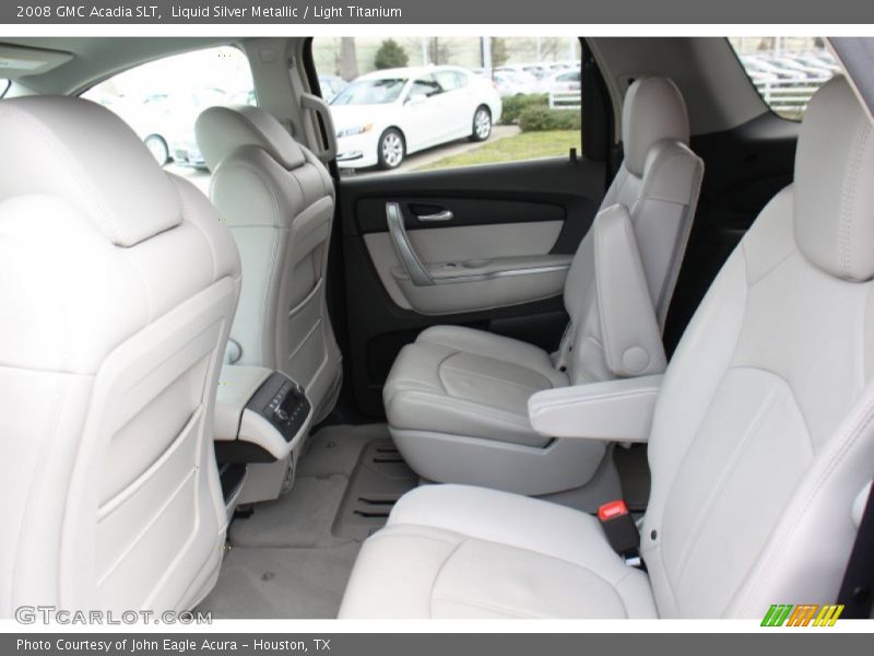 Liquid Silver Metallic / Light Titanium 2008 GMC Acadia SLT