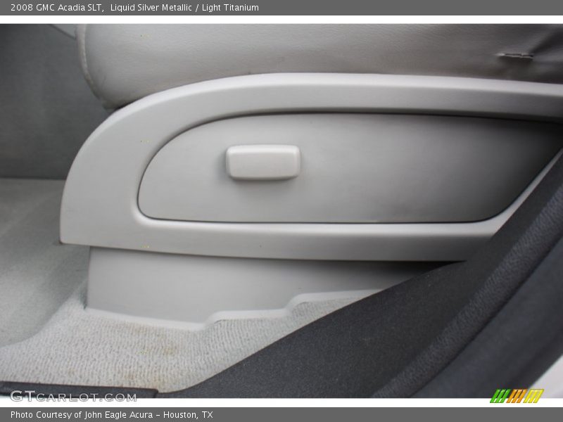 Liquid Silver Metallic / Light Titanium 2008 GMC Acadia SLT